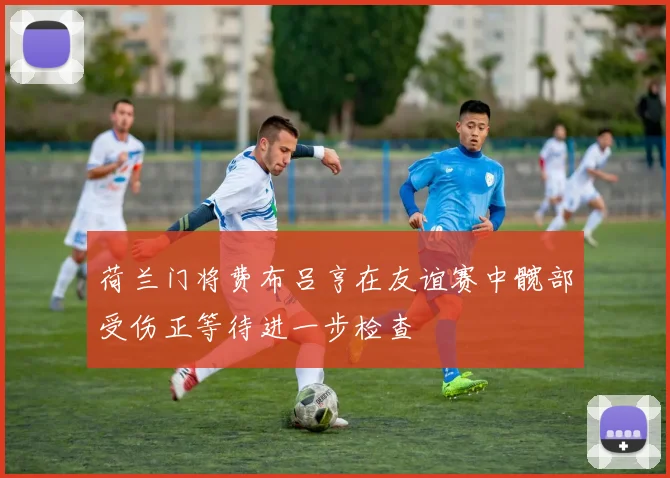 荷兰门将费布吕亨在友谊赛中髋部受伤正等待进一步检查